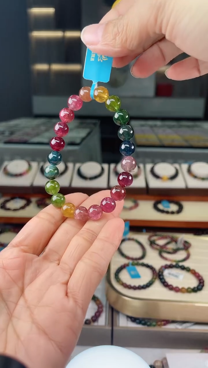 【闪购商品】碧玺单圈手串未镶嵌（多样性发一条）Q