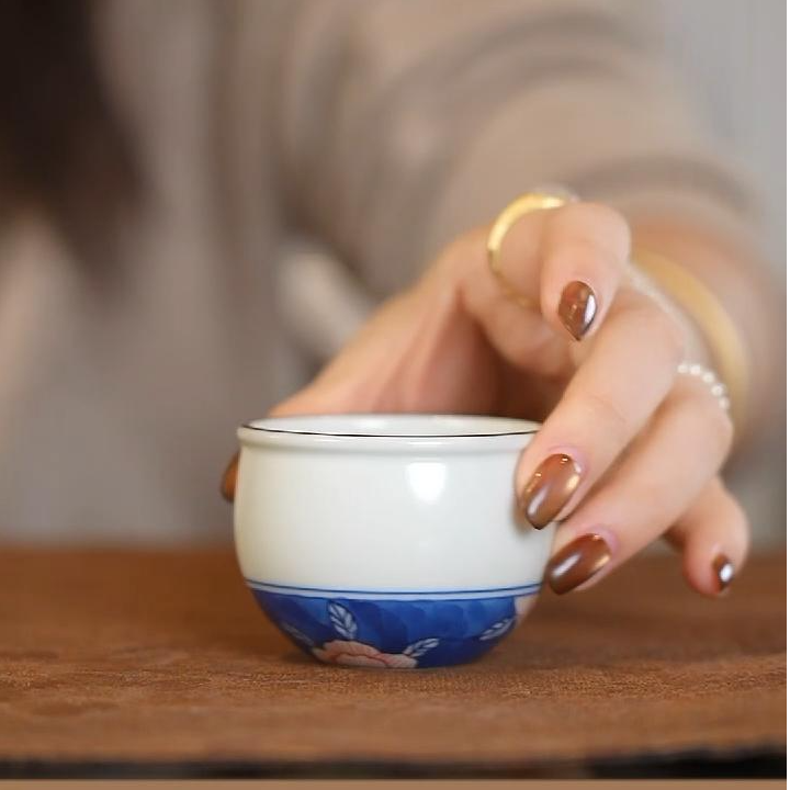 【好物】雨溪山房-福利洛阳花杯-flk-yx00030