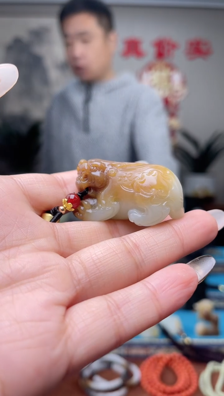 【闪购商品】和田玉挂件未镶嵌1