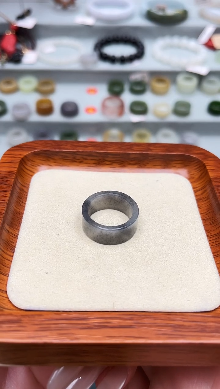 【闪购商品】和田玉戒指未镶嵌14号