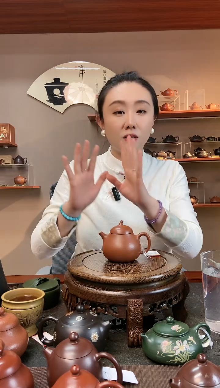 【闪购商品】紫砂茶壶降坡泥光器茄瓜