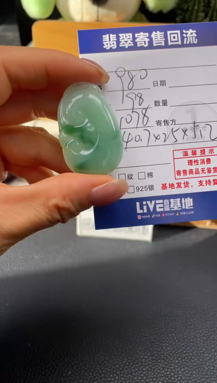 颈饰未镶嵌翡翠10151007