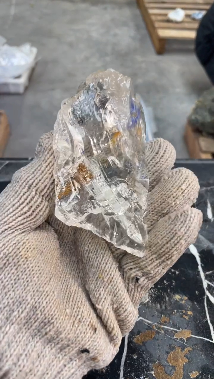 【闪购商品】水晶原石未镶嵌天然喜马拉雅水晶原石拍2单99发1