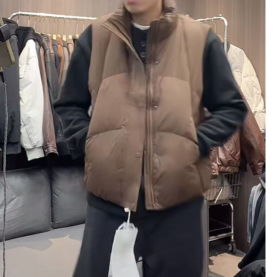 冬季新款立领加厚防寒保暖外套8801