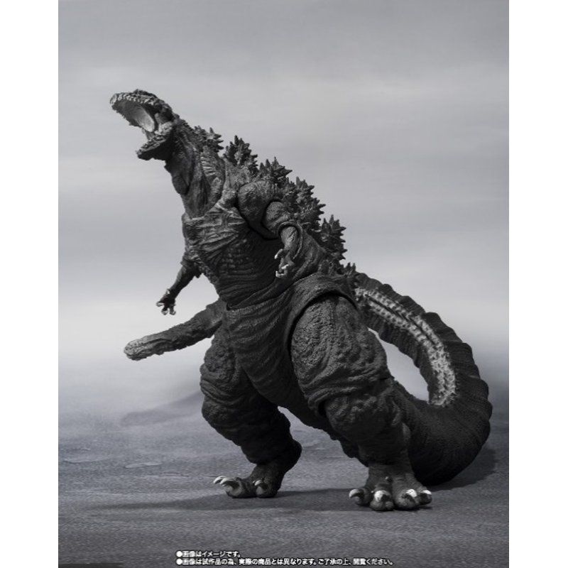 射手105 TAMASHII 哥斯拉 SHM  (2016)第四形态 黑白胶片Ver.