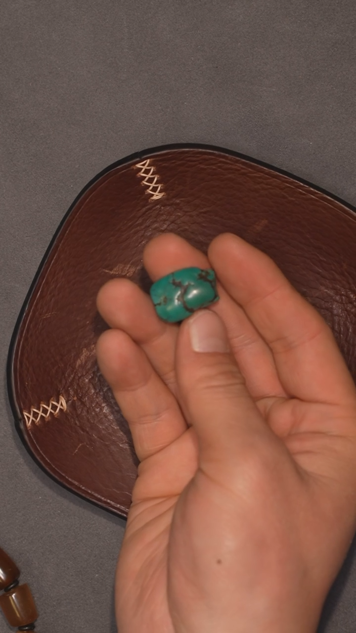 【闪购商品】绿松石颈饰未镶嵌冲赛康胡子哥，DIY一65