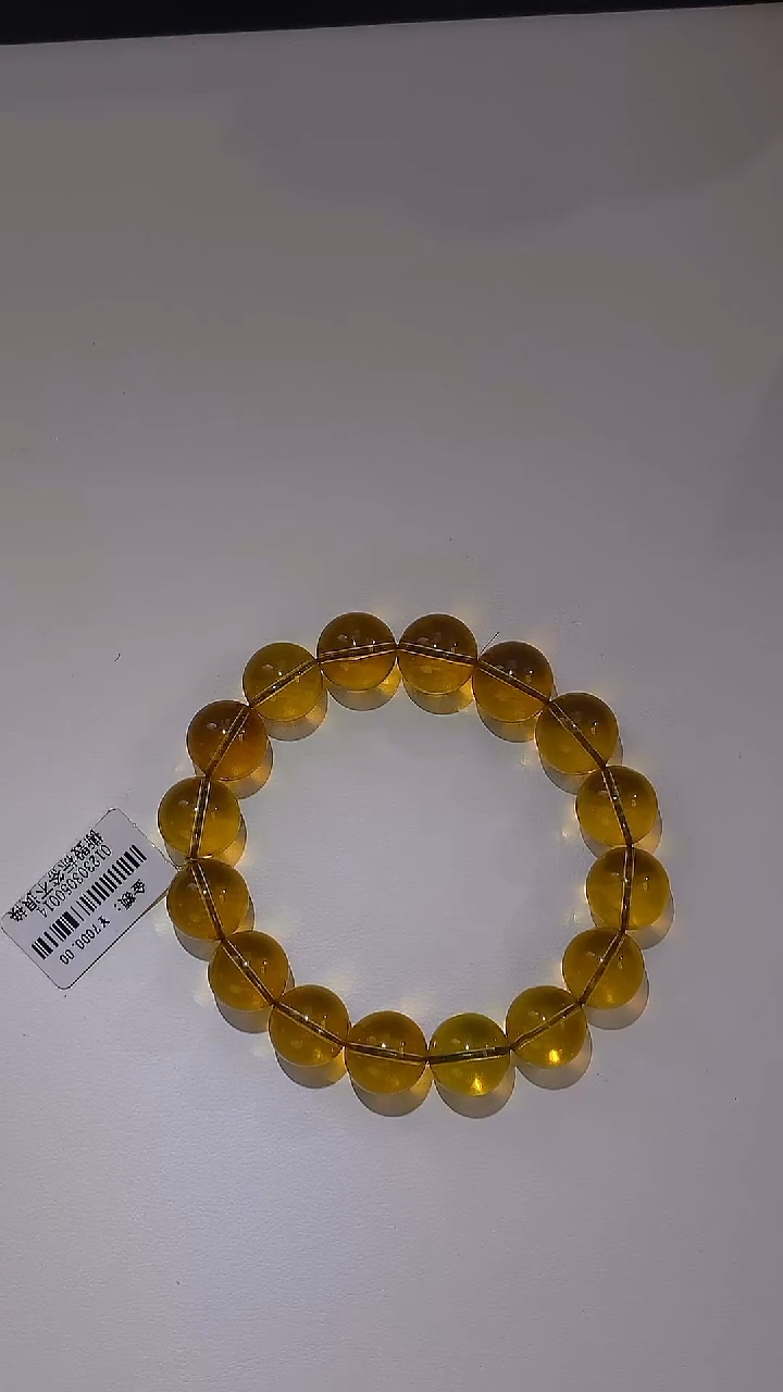 未镶嵌琥珀手串?****࿐琥珀