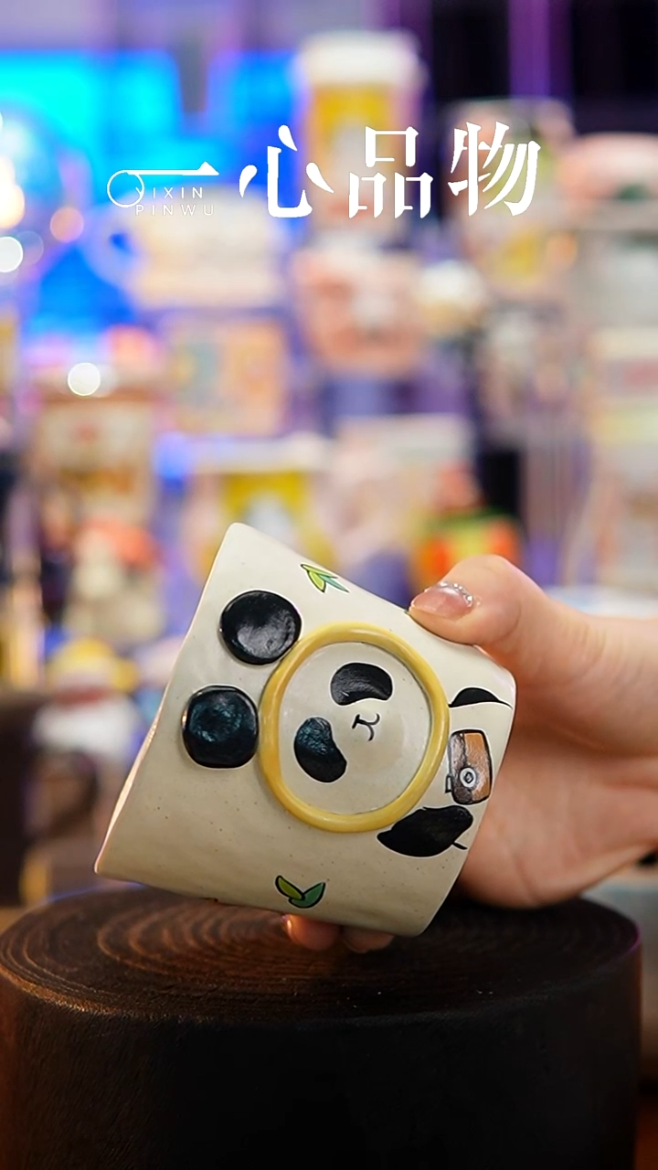 杯子瓷A229景德镇手工手绘杯子摆件