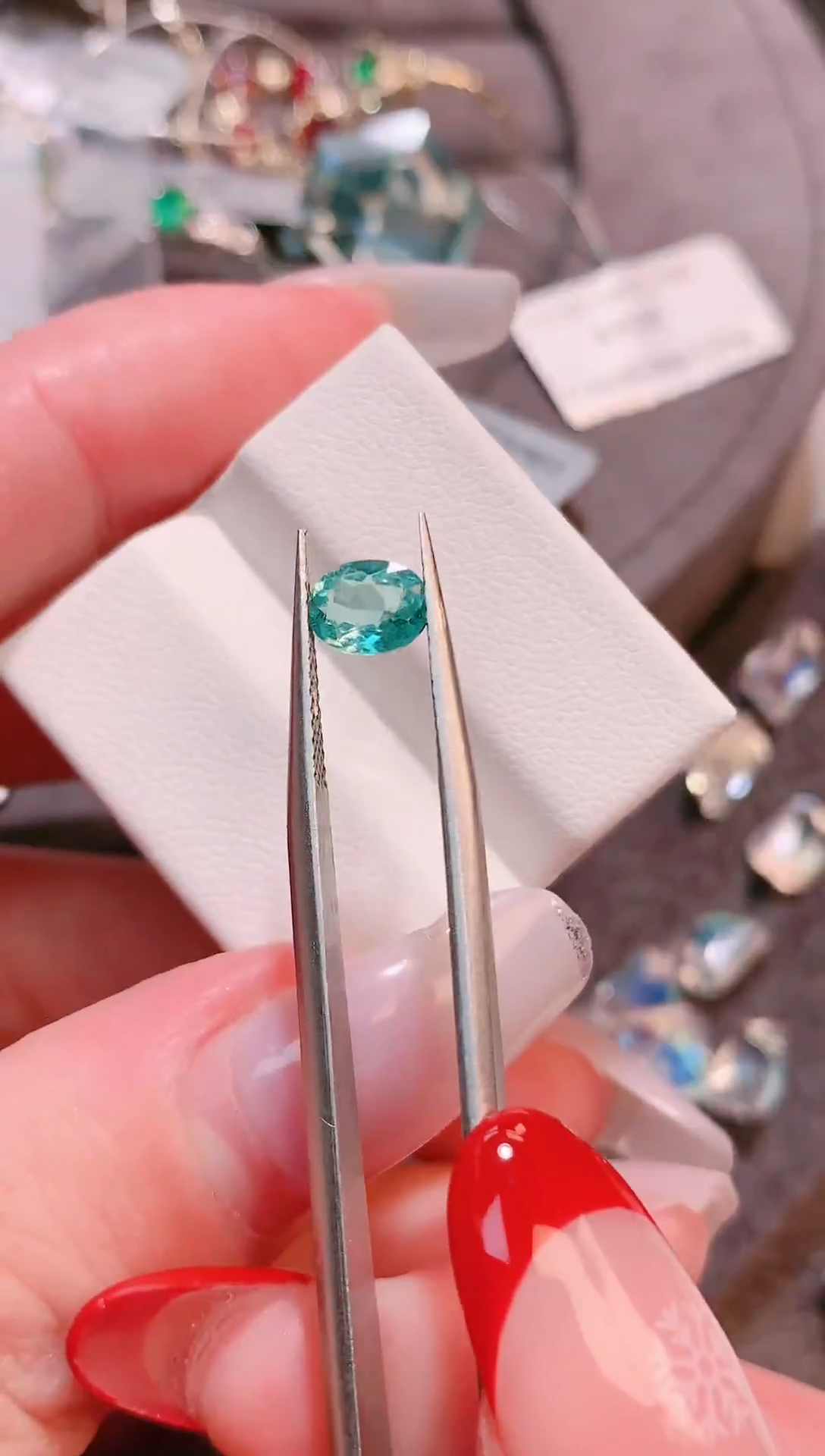 未镶嵌磷灰石裸石0.69ct