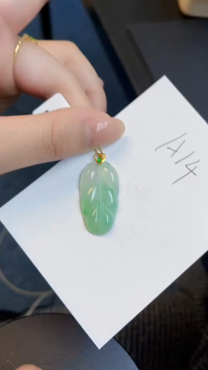 【闪购商品】翡翠颈饰18K金镶嵌000000000