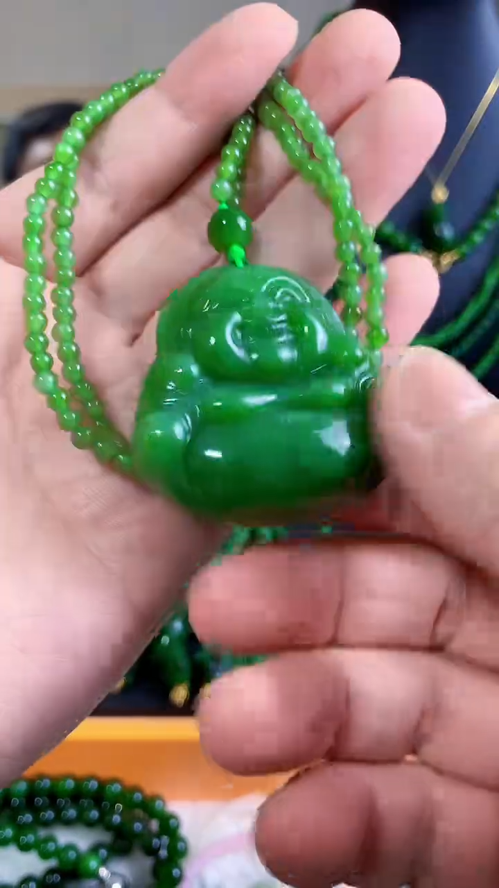 【闪购商品】和田玉（碧玉）项链未镶嵌45