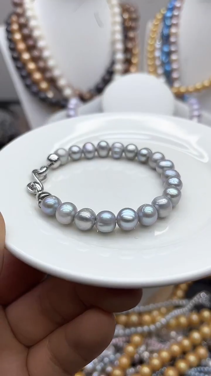 淡水珍珠未镶嵌颈饰1