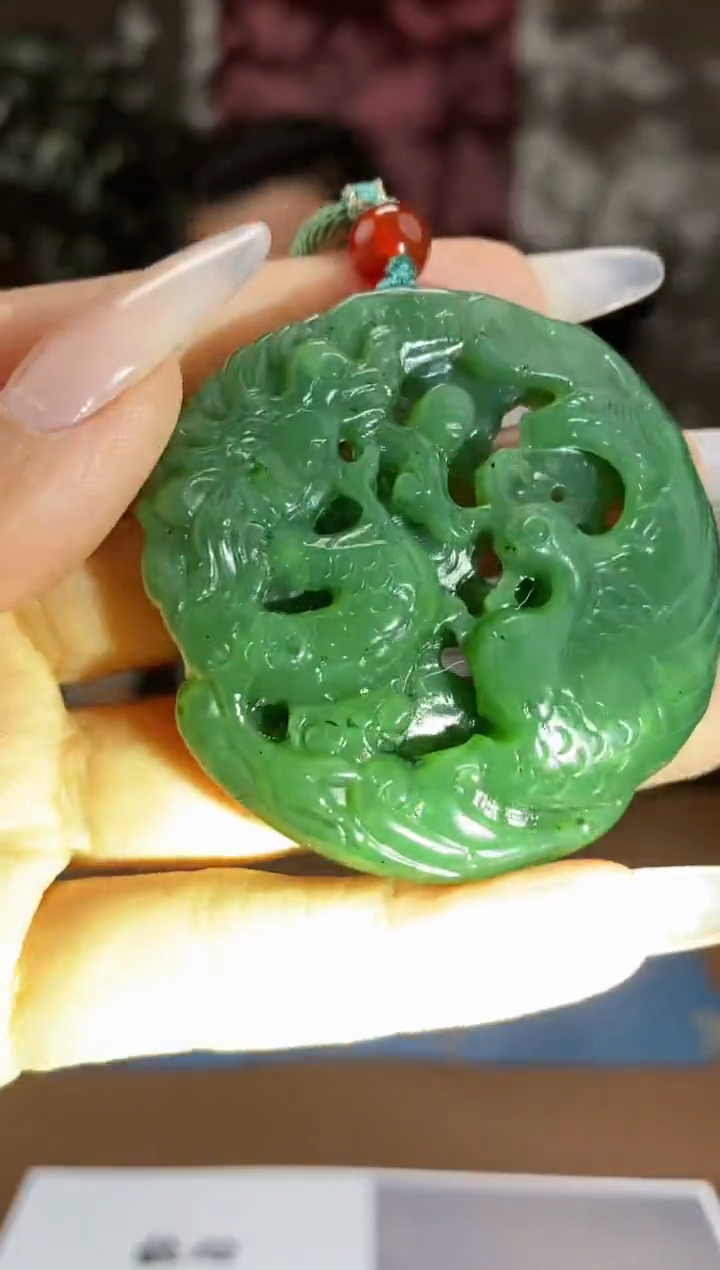 和田玉未镶嵌颈饰A248