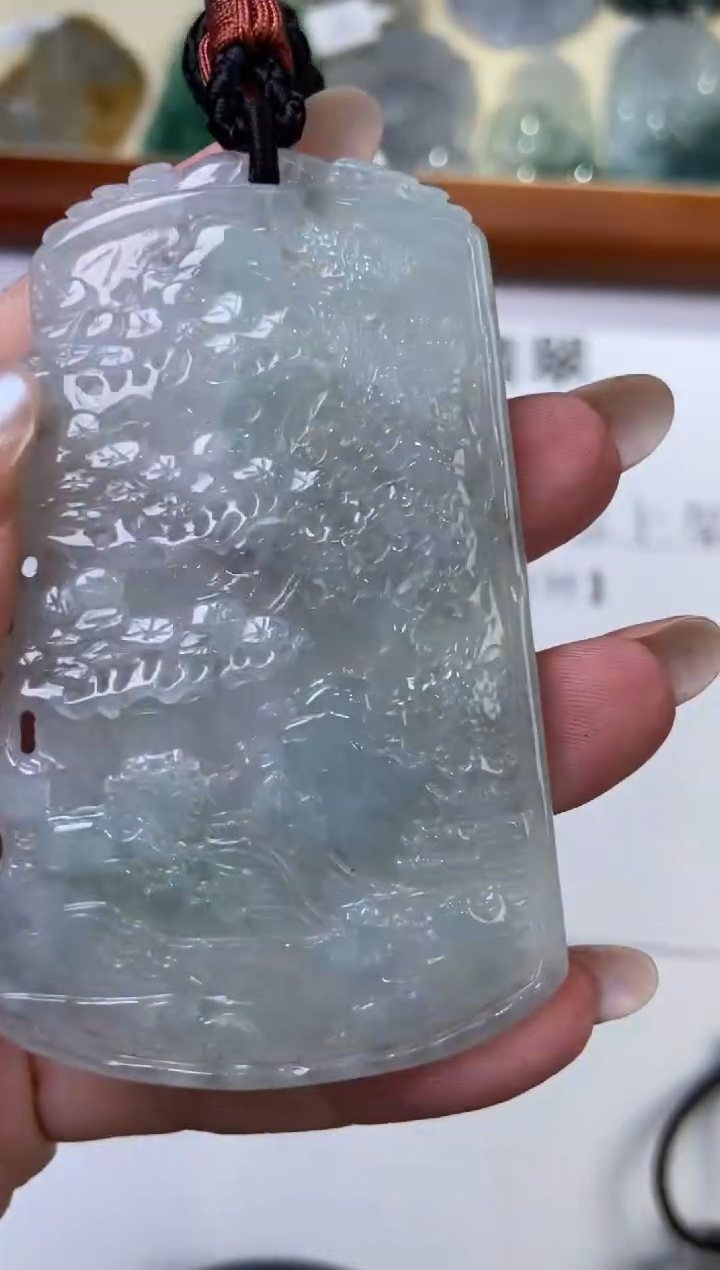 翡翠挂件未镶嵌296958   