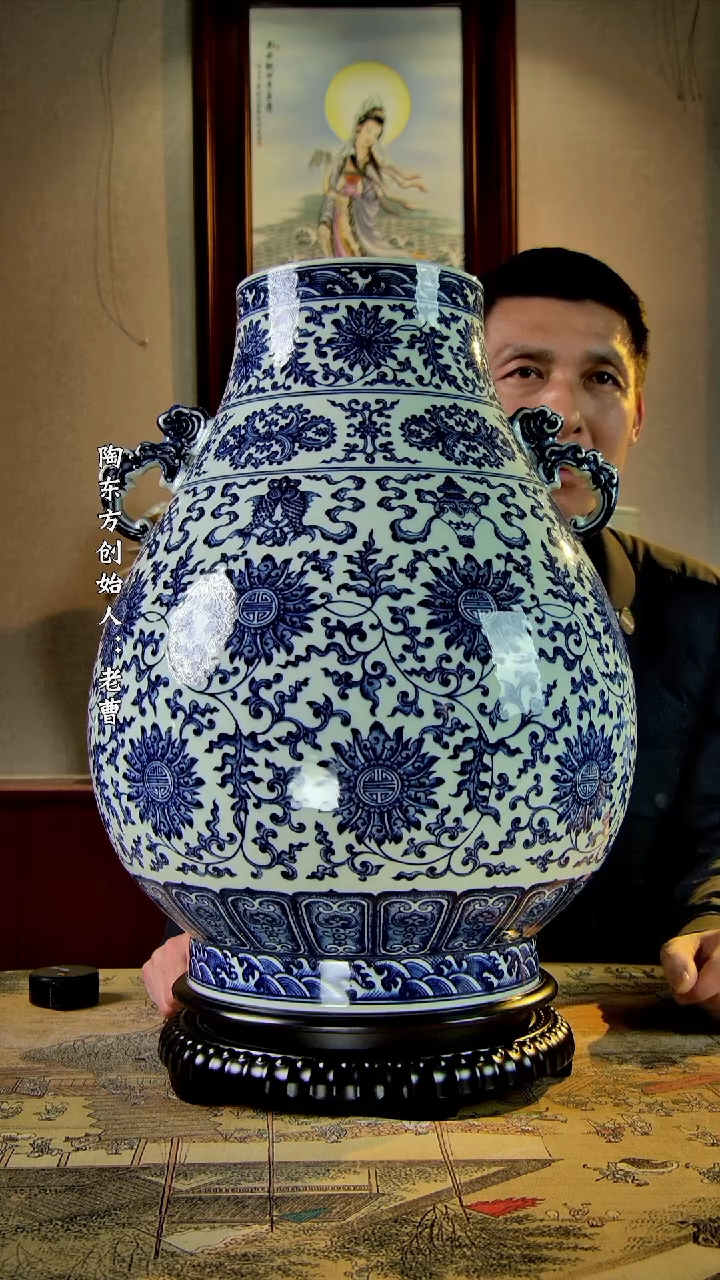 【闪购商品】其他景德镇陶东方陶瓷艺术作品花瓶瓷板画摆件