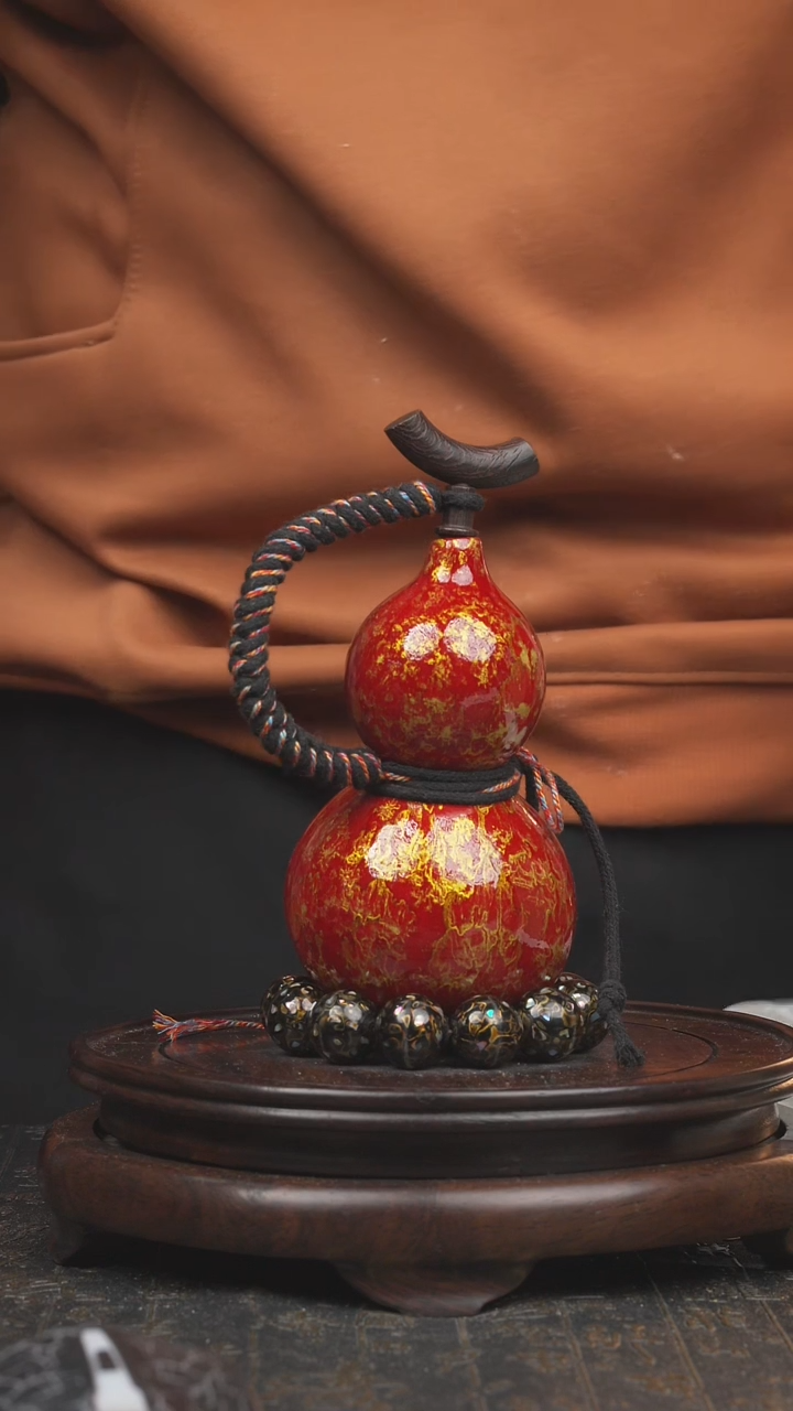 【闪购商品】1620号大漆酒葫芦  一物一拍