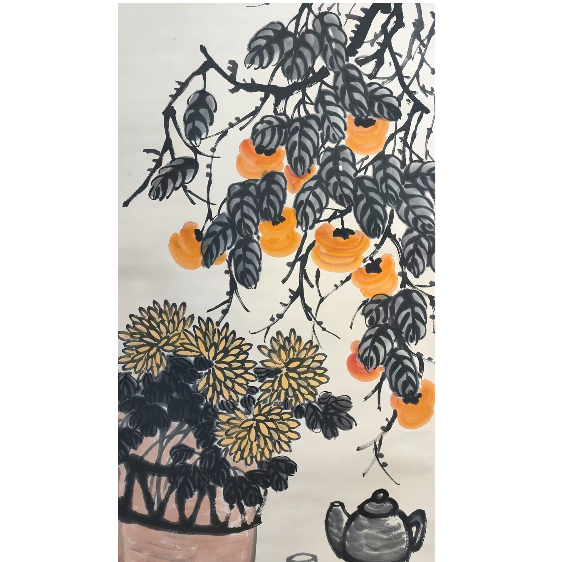 齐老款花鸟立轴138/67