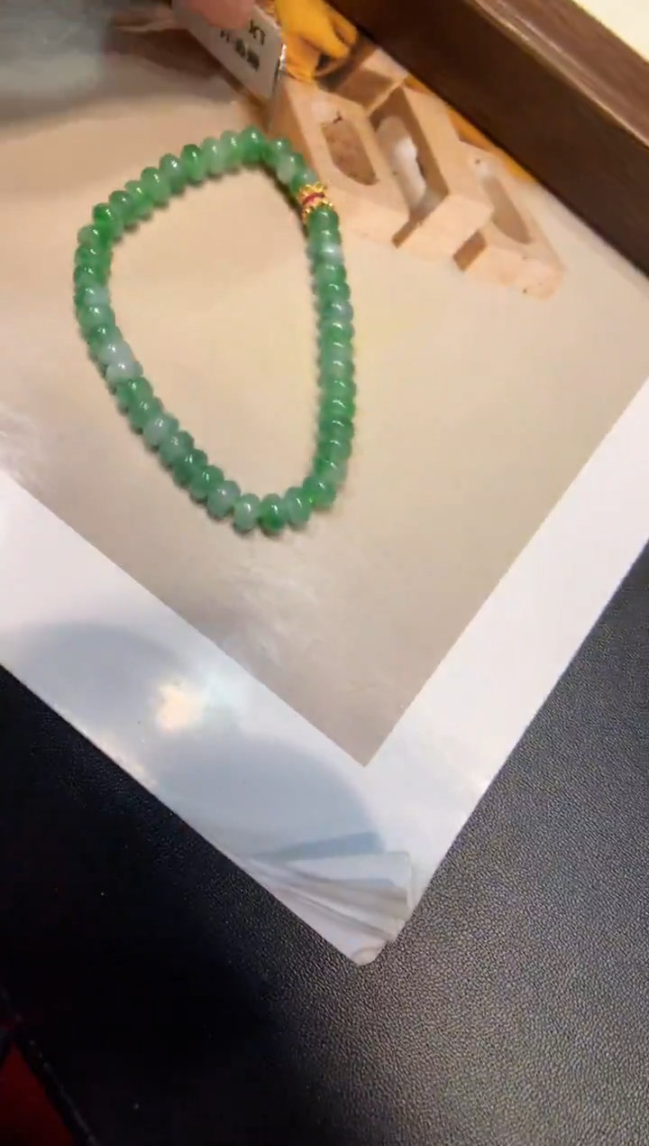 未镶嵌手串翡翠手串