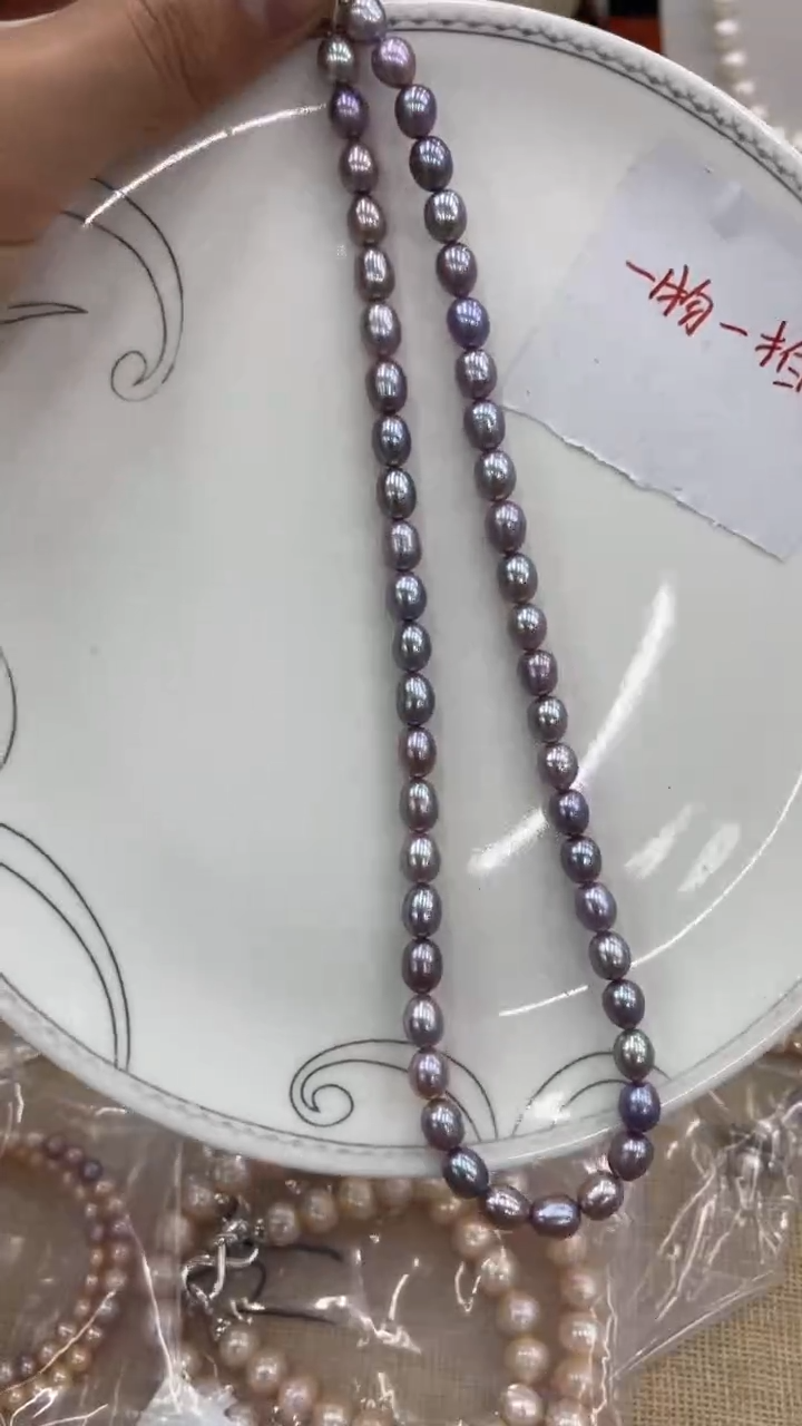颈饰合金淡水珍珠203