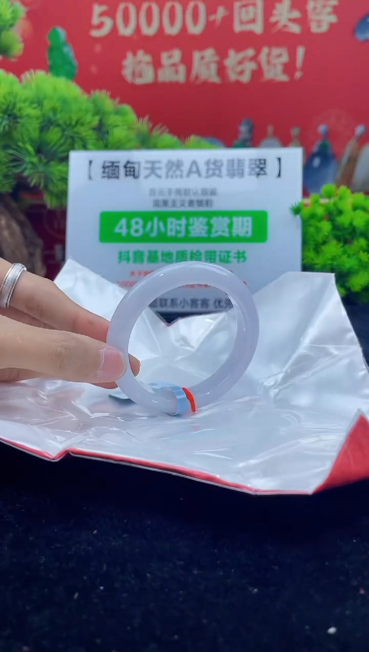 【闪购商品】翡翠手镯未镶嵌手镯9