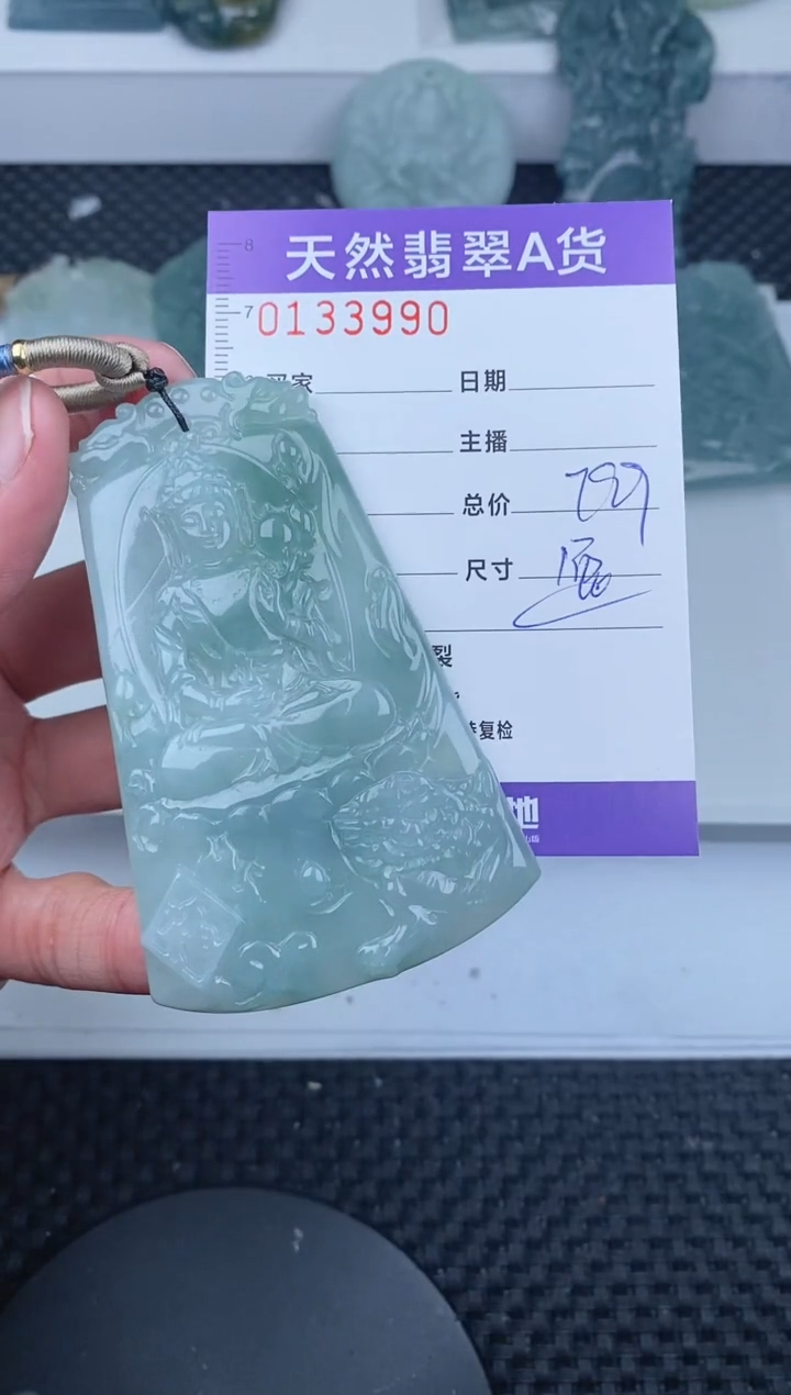 【闪购商品】翡翠颈饰未镶嵌       990