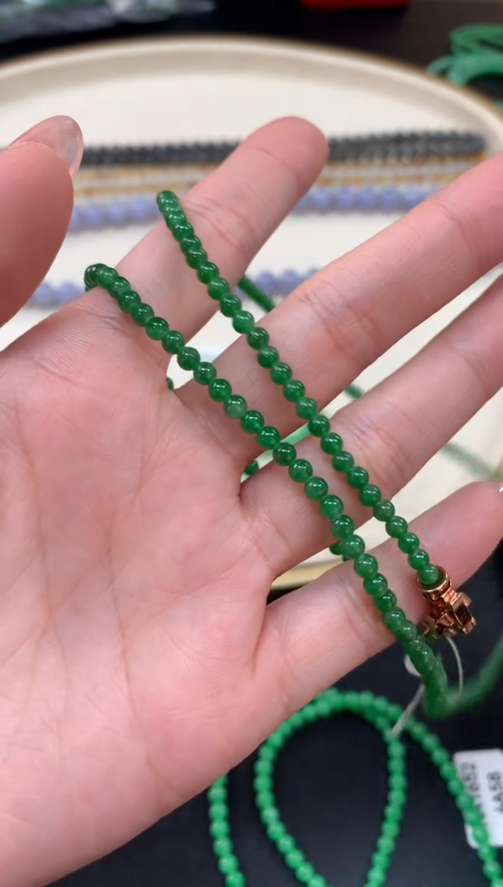 【闪购商品】翡翠手串未镶嵌A913|9800