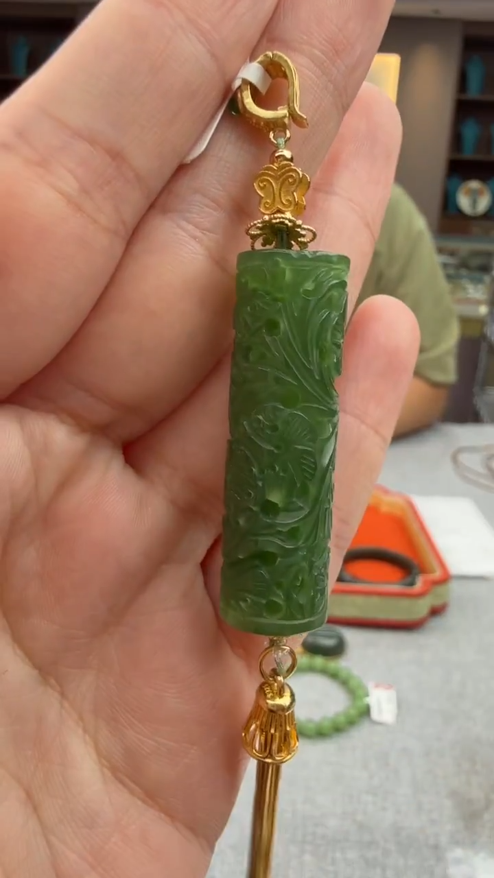 颈饰未镶嵌和田玉312秒拍号 假一罚三