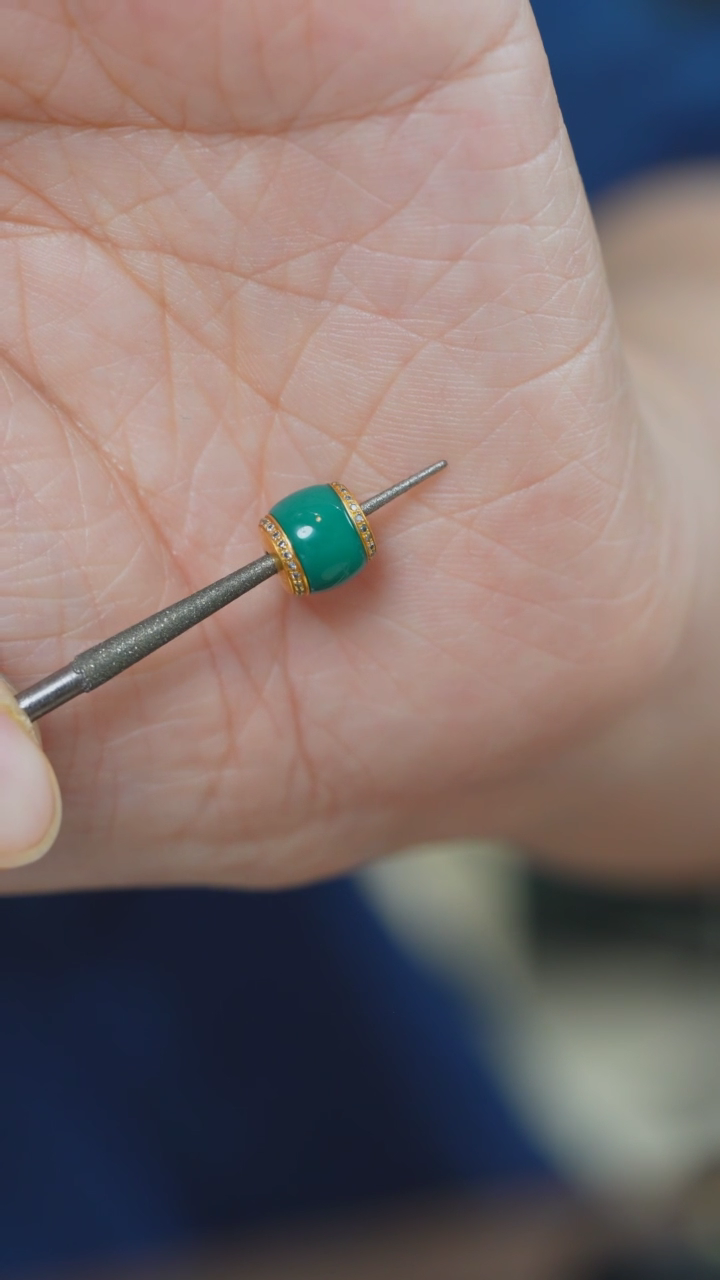 【闪购商品】绿松石配珠未镶嵌松石配珠7.4*7.1