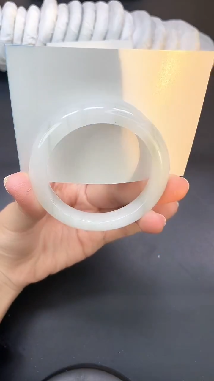 未镶嵌手镯石英质玉A143-54`55