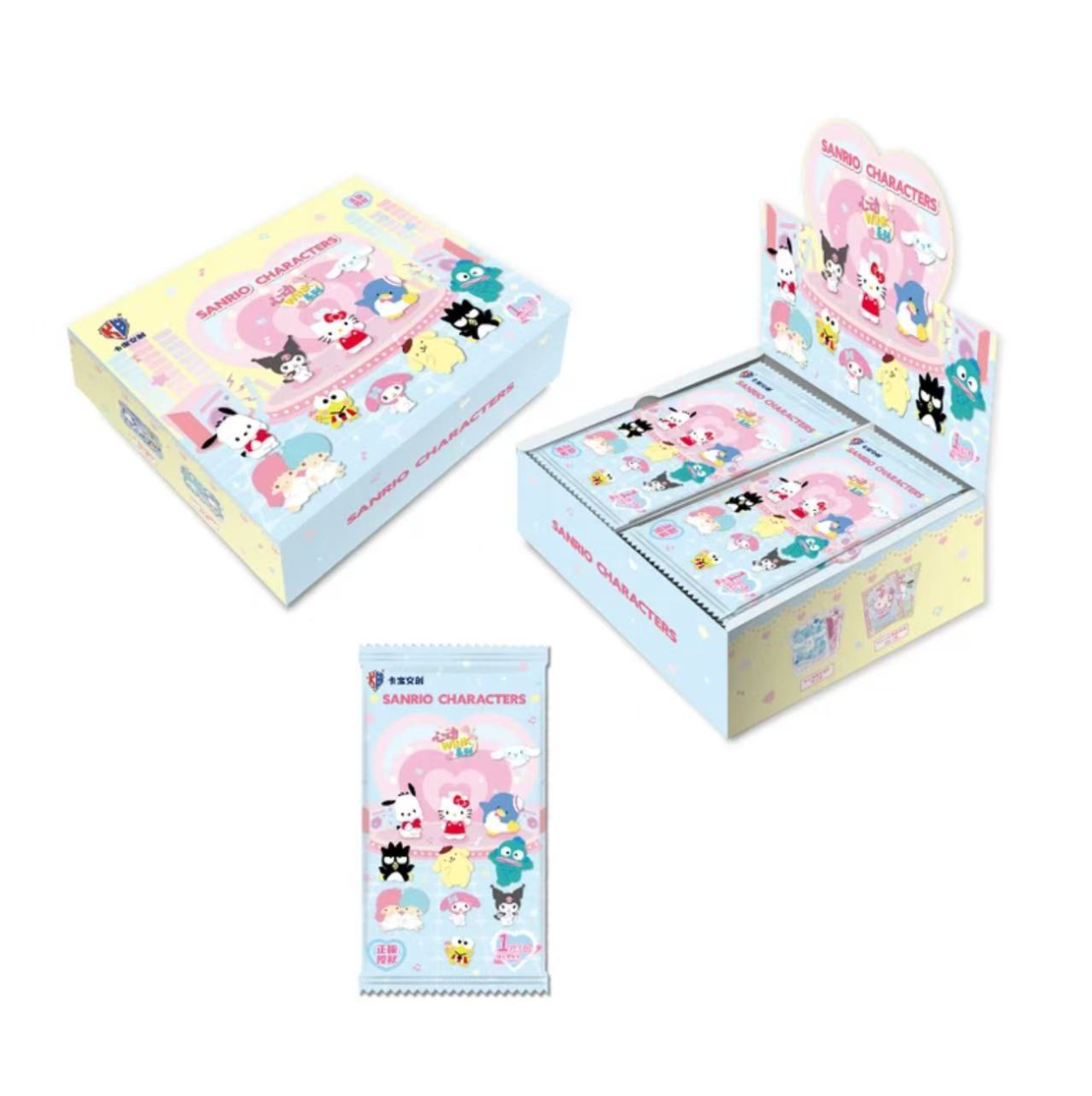 ［小困拆卡］卡宝文创三丽鸥Wink系列五弹一玩法合集