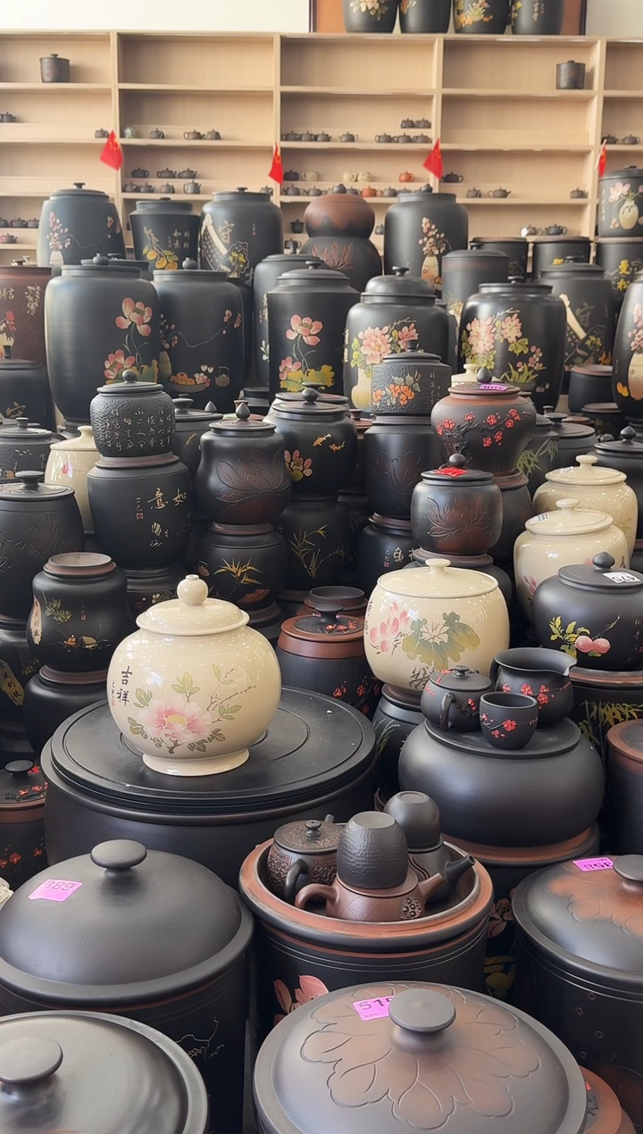 罐瑕疵茶叶罐 白泥   176