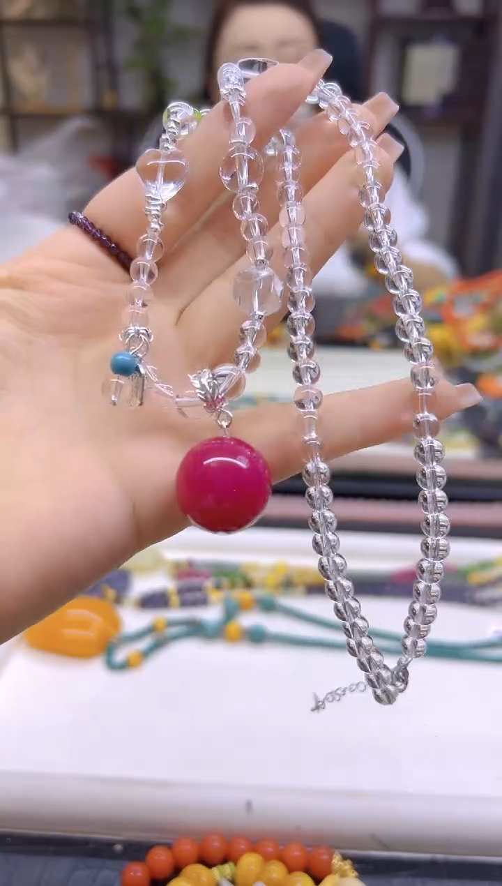 未镶嵌苏纪石（舒俱来）项链DIY款X627