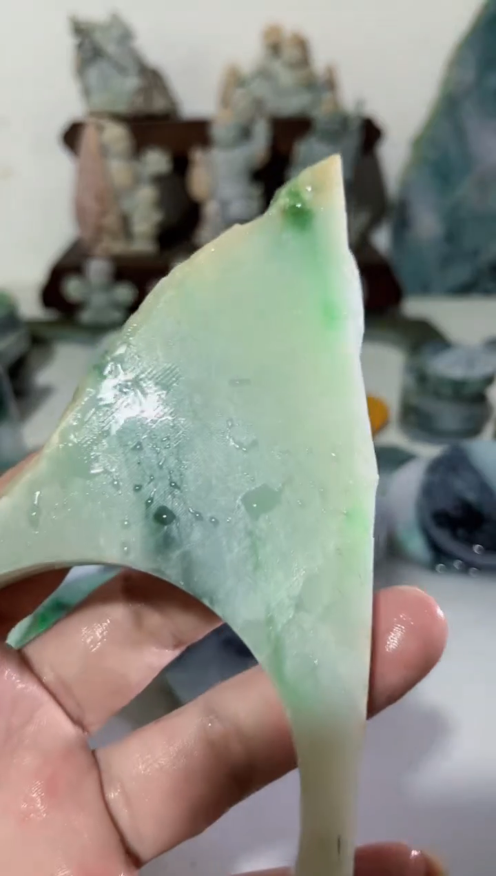 翡翠裸石缅甸翡翠A货6103