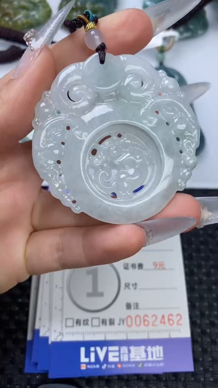 【闪购商品】翡翠颈饰未镶嵌11111111111111111