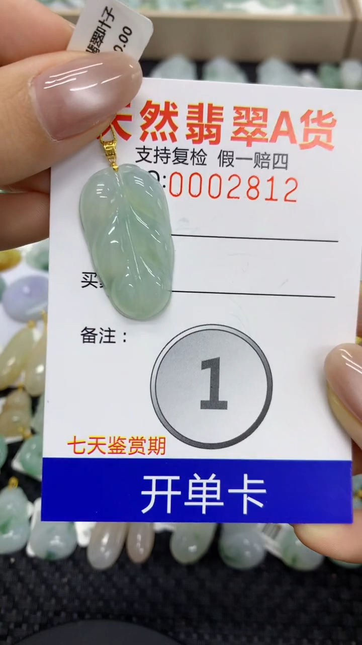 【闪购商品】翡翠颈饰18K金镶嵌11111111111