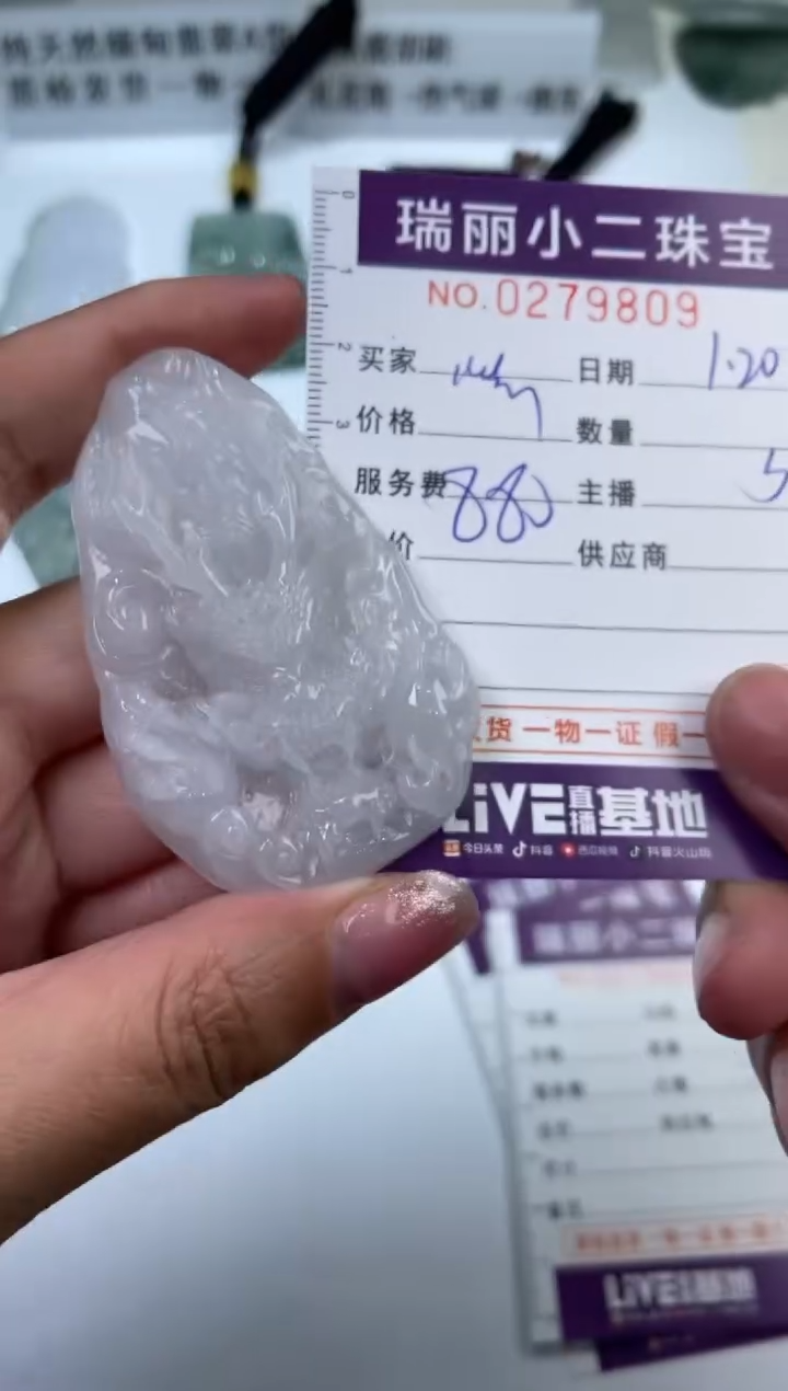 【闪购商品】翡翠挂件未镶嵌279809