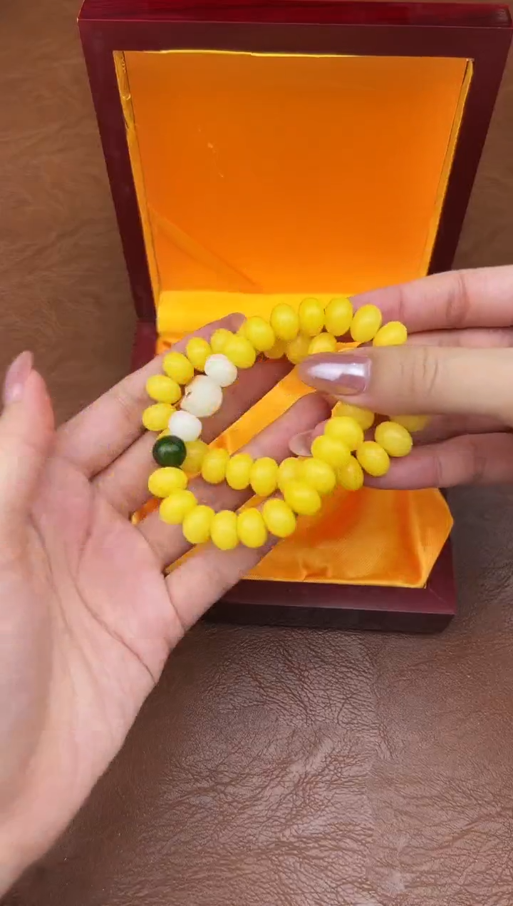 万家文玩阁黄玉菩提链接@@L007