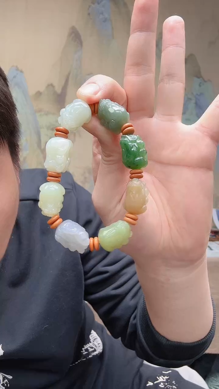 【闪购商品】和田玉手串未镶嵌.