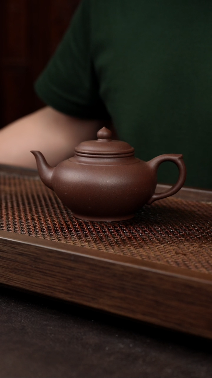 茶壶紫砂紫泥笑樱
