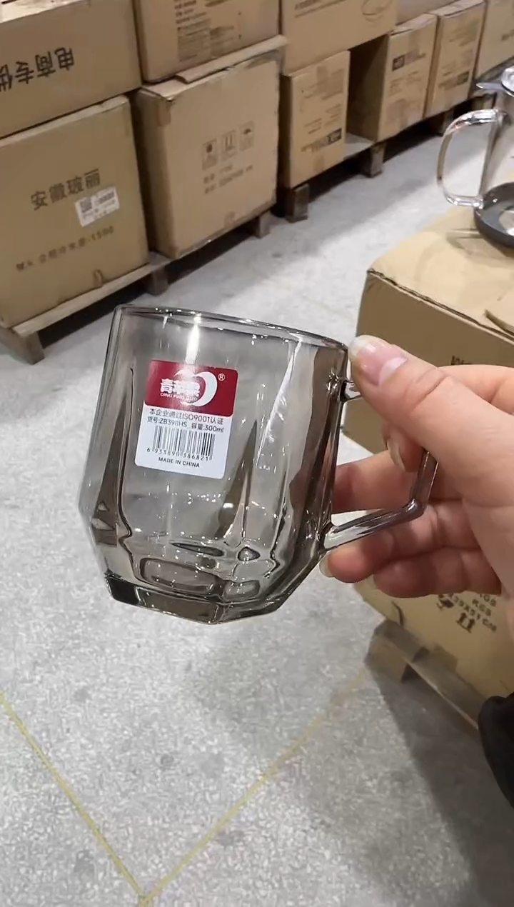 【闪购商品】玻璃无盖款青苹果直播价6只