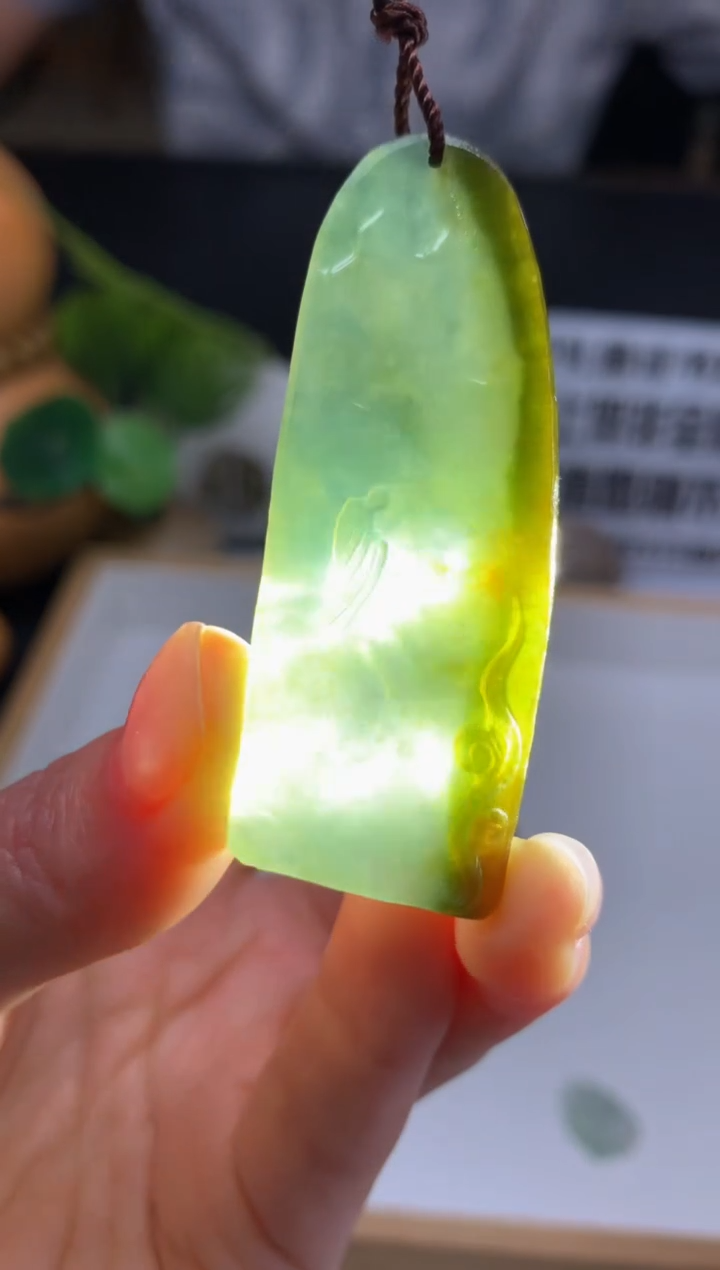 定制翡翠未镶嵌慎*---80256