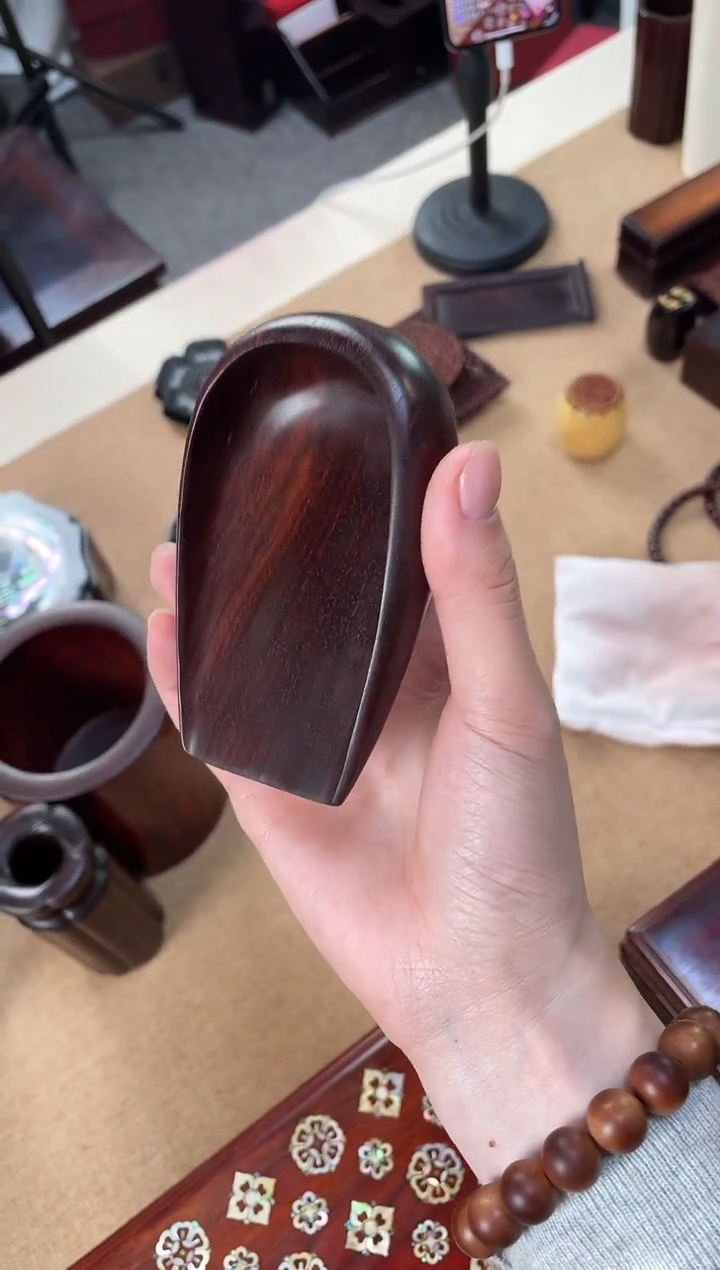 紫檀木类成套家具茶则