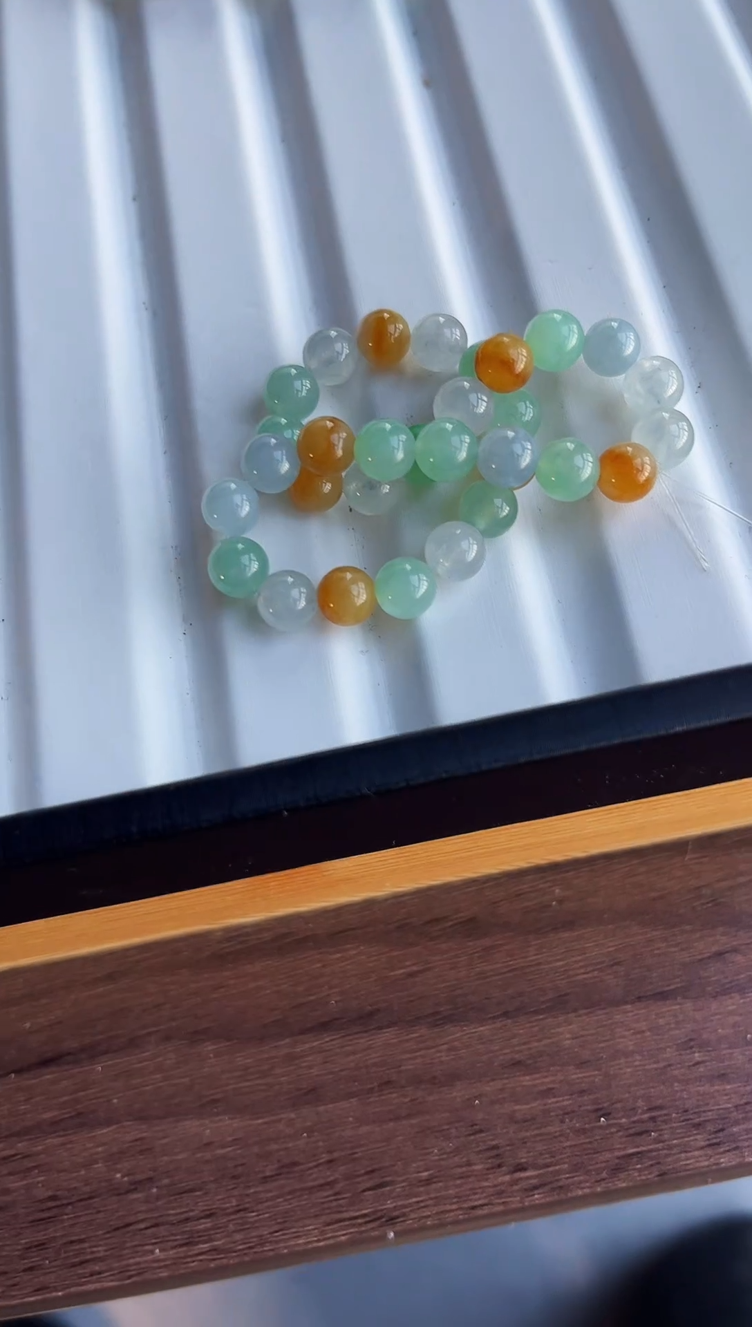 散珠翡翠翡翠手串卡6+