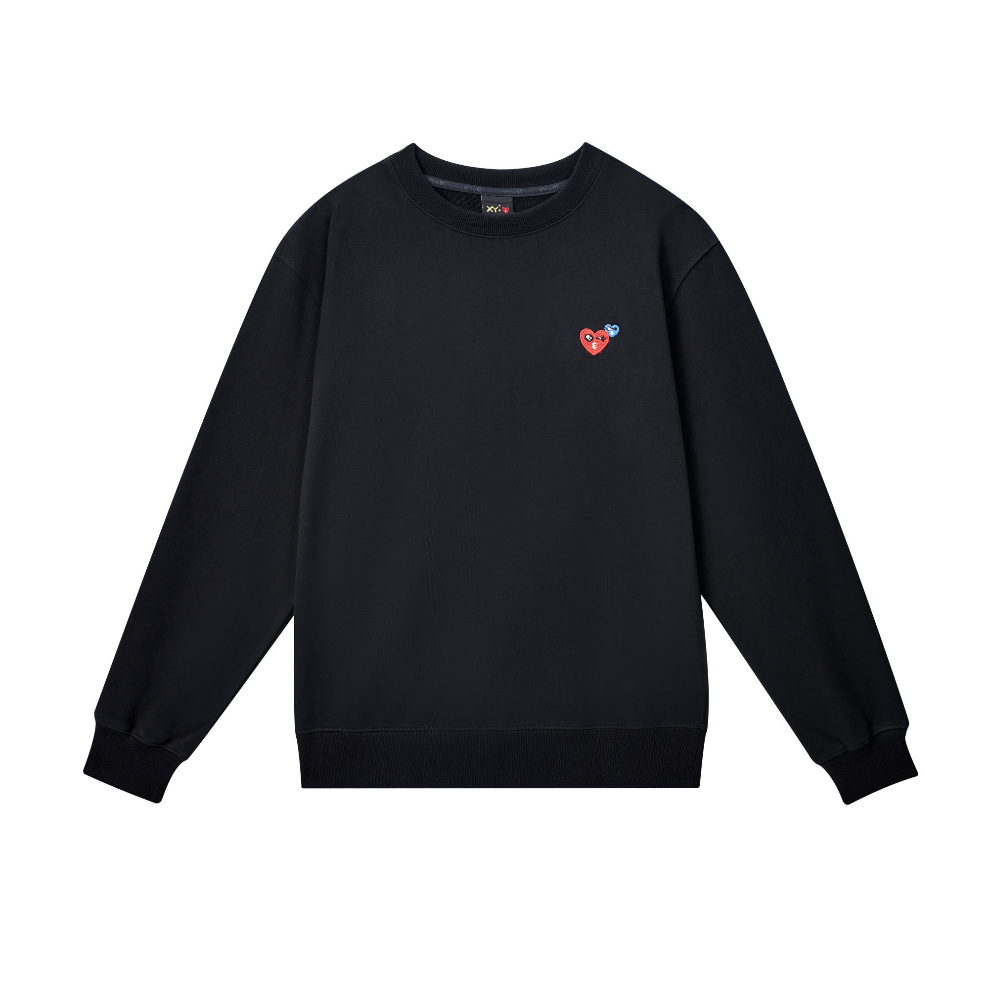 情侣款时尚休闲圆领卫衣1308