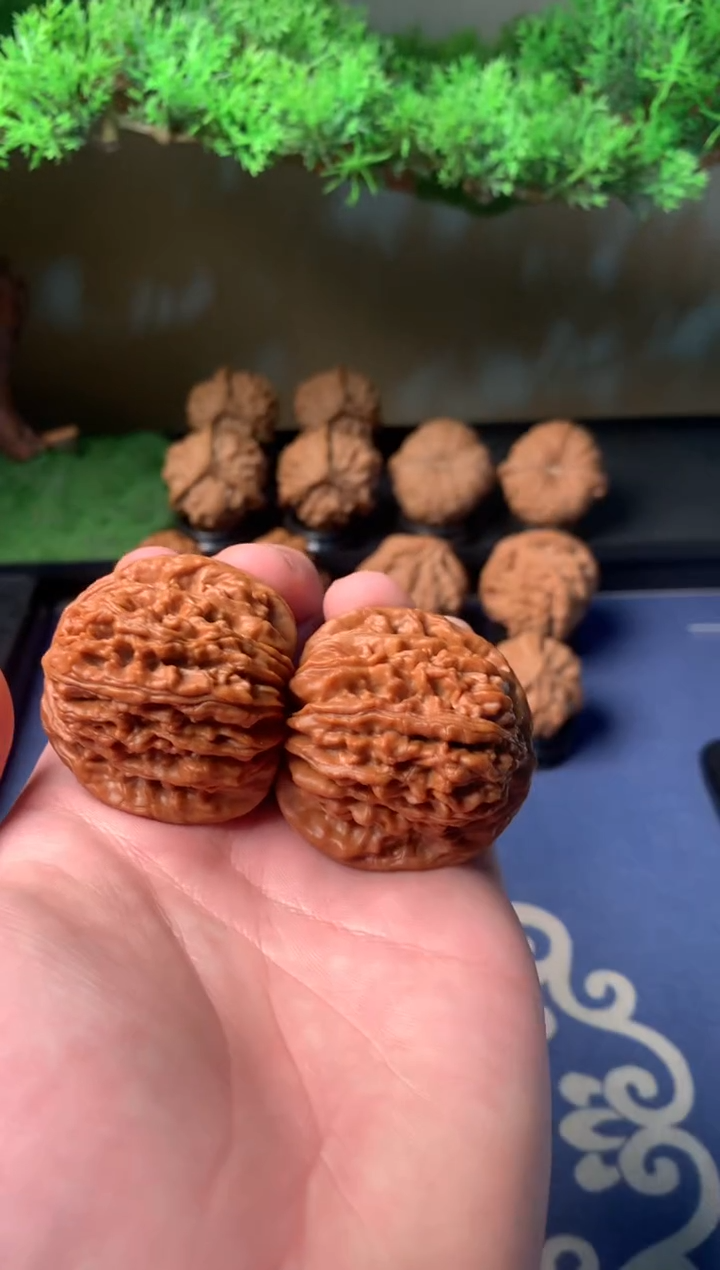 【闪购商品】文玩核桃吊坠43四座楼