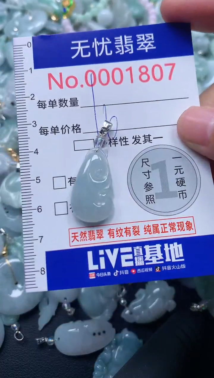 颈饰未镶嵌翡翠1807