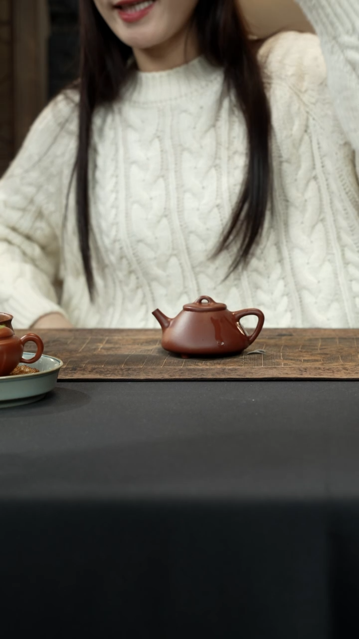 【闪购商品】紫砂茶壶底槽清子冶150cc光素（微瑕）