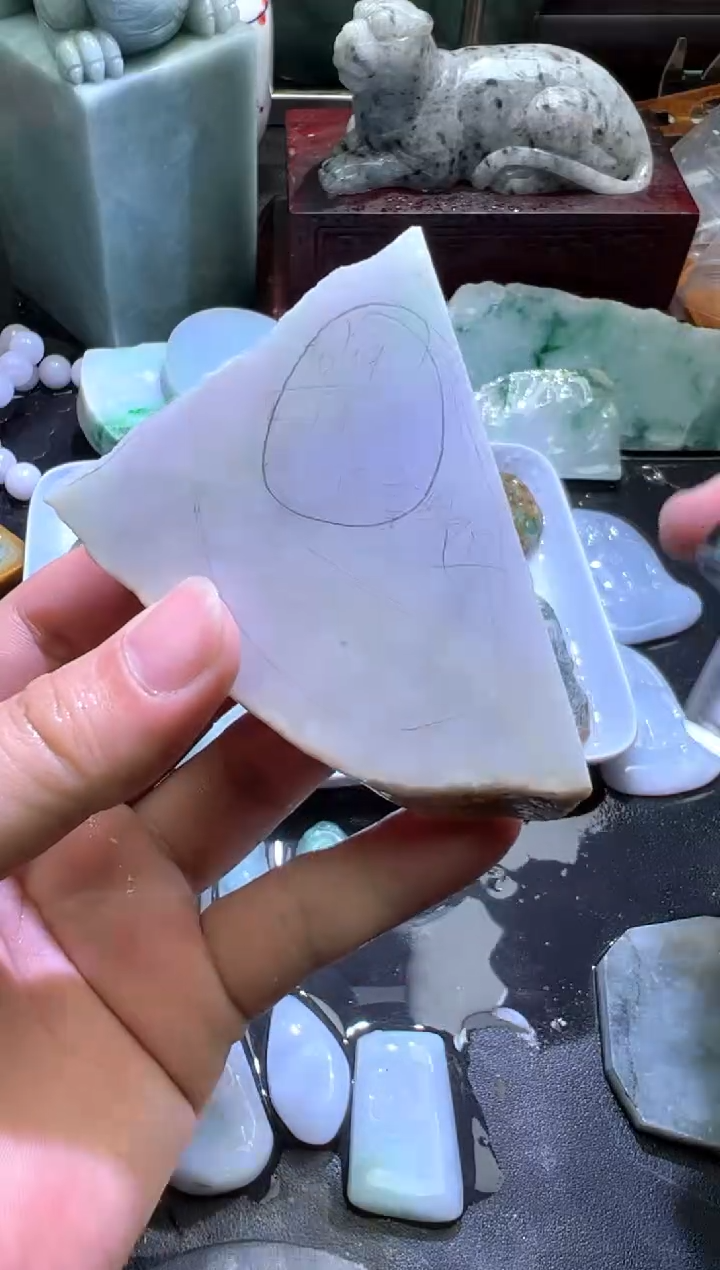 未镶嵌挂件翡翠天然缅甸翡翠A货