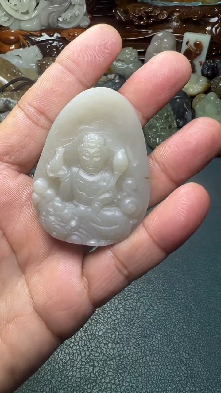 未镶嵌和田玉把件0