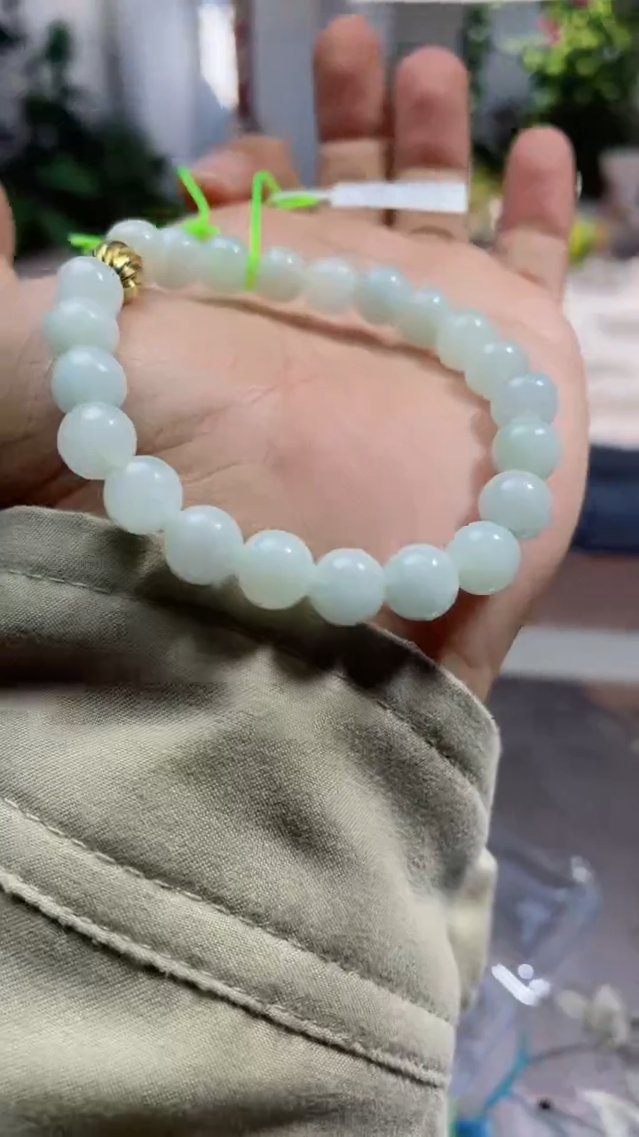 未镶嵌手链翡翠手串